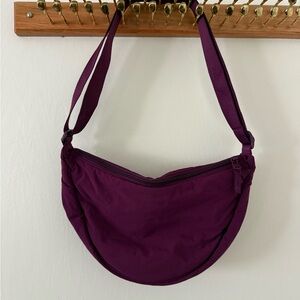 Uniqlo Purple Women's Mini Shoulder Bag